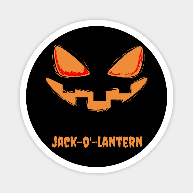 Jack-O'-Lantern Magnet by Bob_ashrul